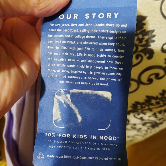 Life is good NWT Tee - Picture 5 of 5